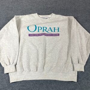 VTG Gear for Sports Sweatshirt‎ Adult XL Gray Oprah Winfrey Crewneck Pullover TV